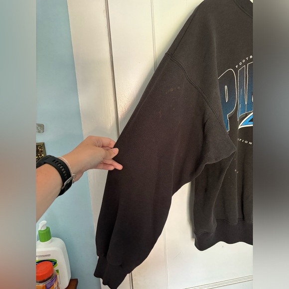 Vintage 1990s Carolina Panthers Crewneck NFL Size XL - Picture 3 of 6